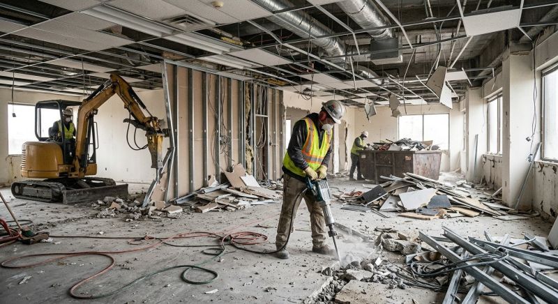 Warehouse Demolition in Sacramento, CA