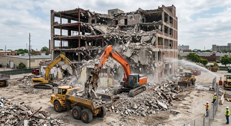 Building Demolition Service in Beaumont, TX