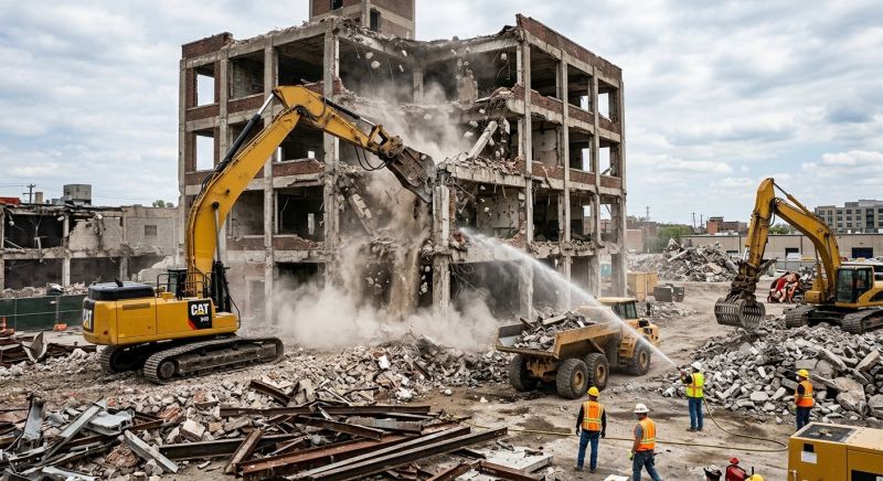 Cabin Demolition in Pearland, TX