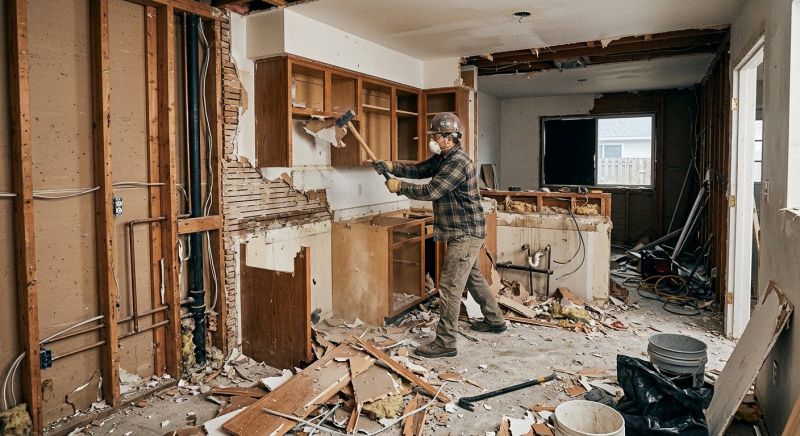 Cabinet Demolition in Bergen County, NJ
