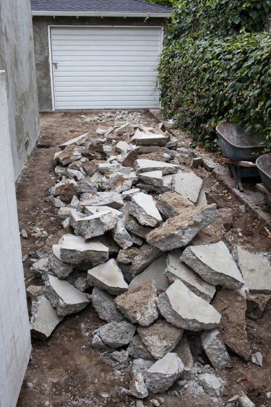 Cement Removal in Bergen County, NJ