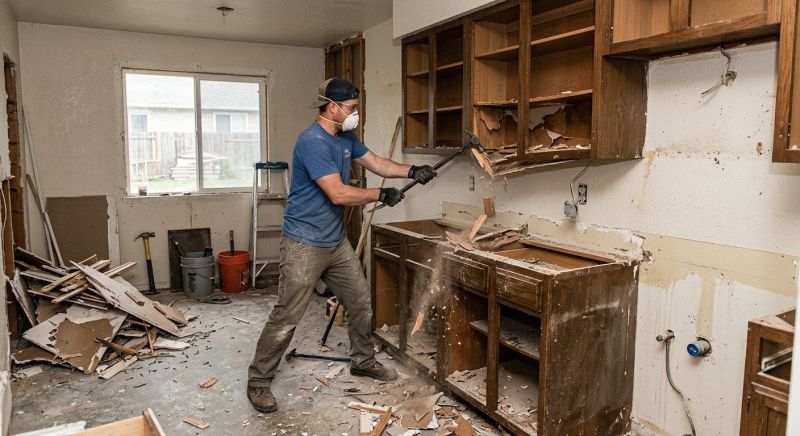 Closet Demolition in Sacramento, CA