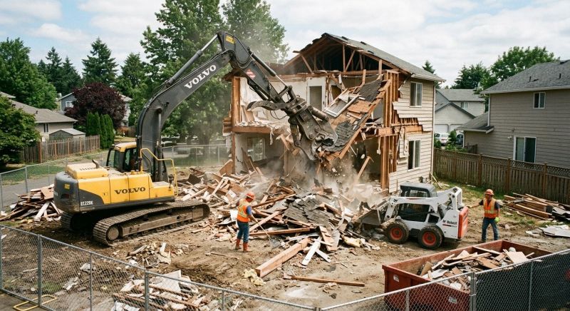 Home Demolition Service in Morris County, NJ