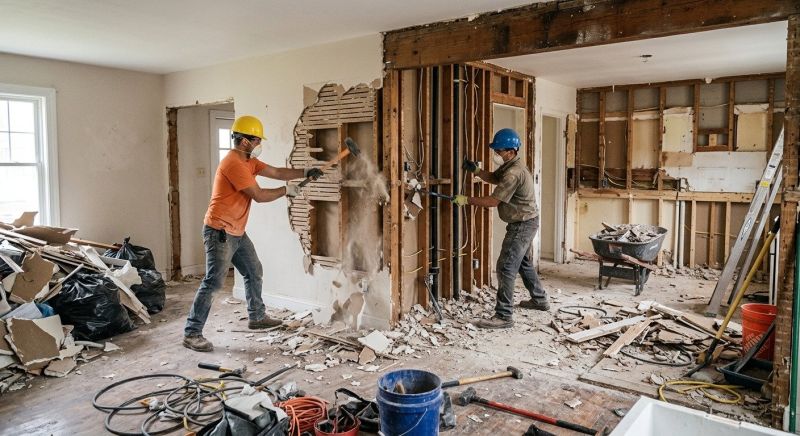 Interior Renovation Demolition in Frederick, MD