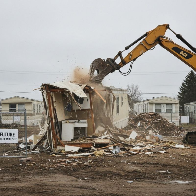 Mobile Home Demolition in Bergen County, NJ