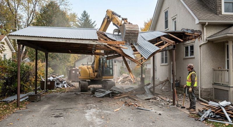 Pole Barn Demolition in Sacramento, CA